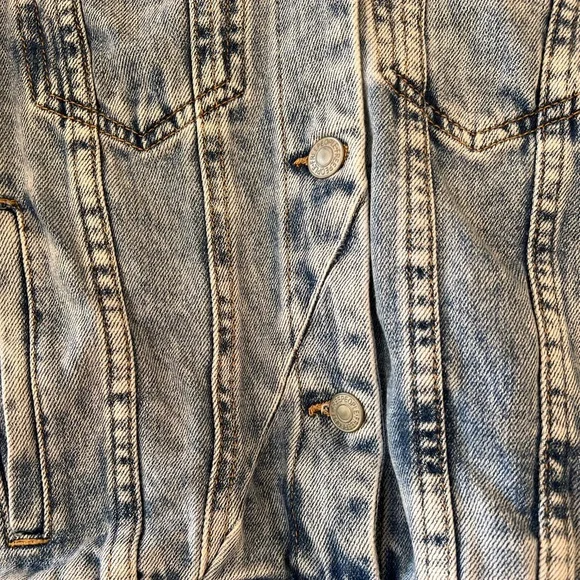 WOMEN’S RUMORS FREE PEOPLE DENIM JACKET COASTAL COWGIRL FESTIVAL‎ BOHO EUC - Picture 10 of 16